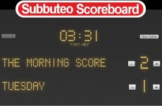 The Morning Score: Tuesday