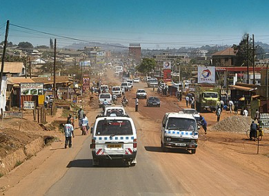Ugandan capital, Kampala.
