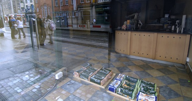 An empty set: Ghost Shops photographed