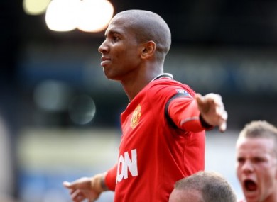 Ashley Young of Manchester United