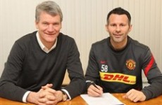 Ain’t no stopping him: Ryan Giggs signs one-year extension