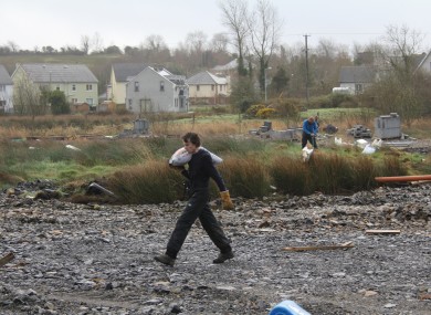 NAMA to Nature plants trees on Waterways ghost estate at Keshcarrigan, Co Leitrim.