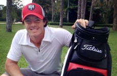 Back on top: Rory returns to No 1 without getting off the couch