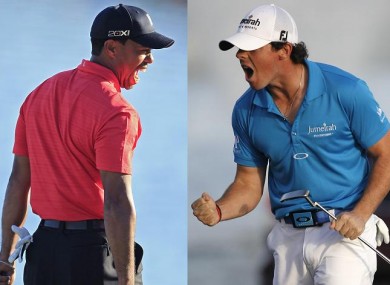 Woods v McIlroy: ready to rumble.