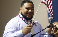 NFL star gets career boost after losing four stone on vegan diet