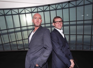 MasterChef Ireland judges Dylan McGrath and Nick Munier