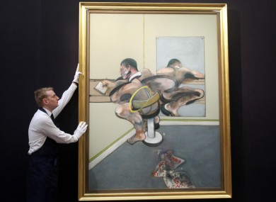 'Figure Writing Reflected in Mirror' by Francis Bacon sells for €34 million