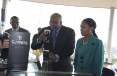 How to… sip a pint of Guinness if you’re the King of Lesotho