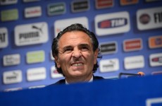 Prandelli on the road to nowhere as he admits Italy have ‘no objective’