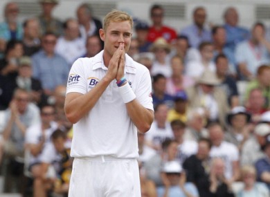 Stuart Broad.