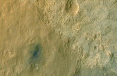 New satellite photo shows Mars rover exploring the Red Planet
