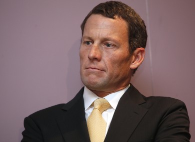 Lance Armstrong (file photo).