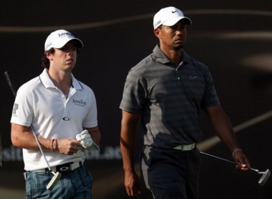 McIlroy and Woods.