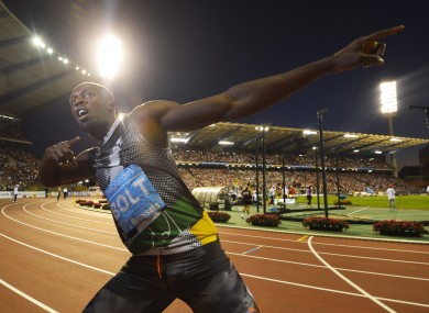 Usain Bolt was destined to be a sprinter, or a meteorologist.