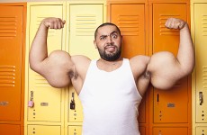 Meet the man with the world’s biggest ‘guns’