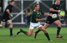 Goosen handed first Springboks start against Wallabies