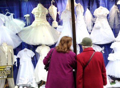 First Communion ceremonies - and potentially the traditionally white dresses that go with them - could become a thing of the past in Dublin.