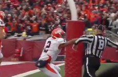 VIDEO: This is why you shouldn’t try to high-five a referee
