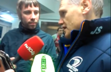 VIDEO: Joe Schmidt interview after Leinster’s 59-22 win