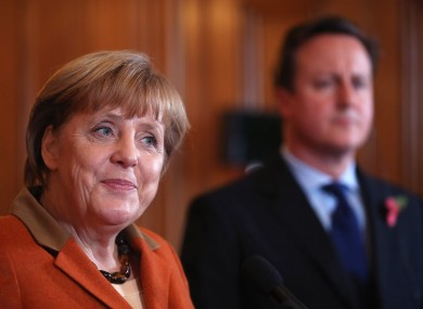 Angela Merkel will attend but Camerron