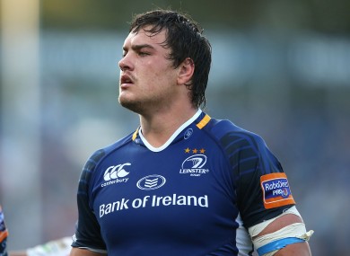 Quinn Roux was injured against Glasgow last Friday.