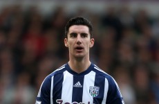 Exposed: West Brom’s Liam Ridgewell caught wiping his bum with £20 notes