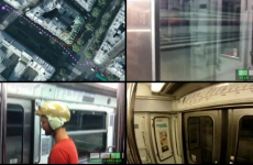 WATCH: Man races underground train… on foot