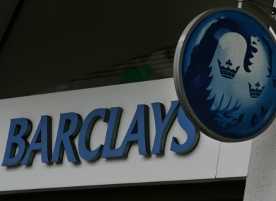 A Barclays bank branch in central London (file photo).