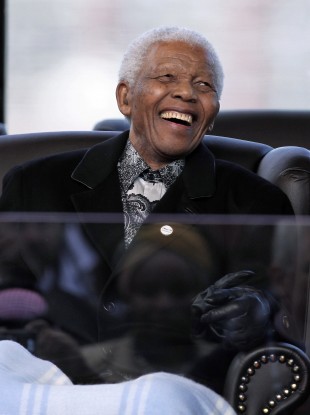 Nelson Mandela in 2009