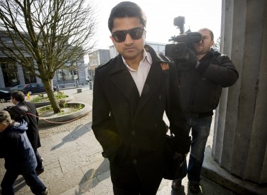 Savita Halappanavar's husband Praveen pictured arriving at Galway Courthouse last week