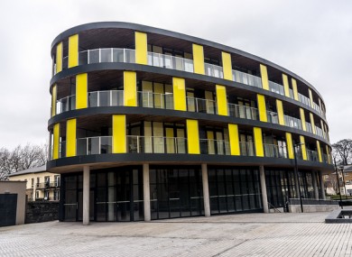 Some of the apartments in the Clancy Quay development