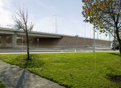 What the new Newlands Cross flyover will look like.