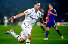 Dempsey goals and ‘Basel Fawlty’ not enough as Spurs go out