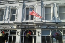 Bono taking the Obama ladies out for lunch in Dalkey