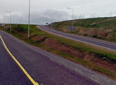 The M4 at Kinnegad (File photo)