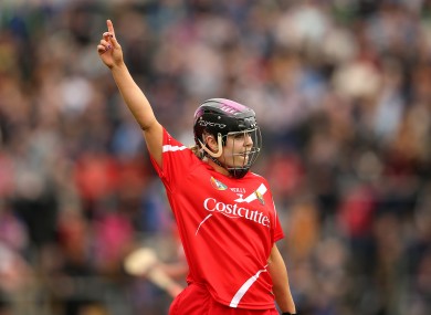Anna Geary is ready for the Kilkenny challenge.