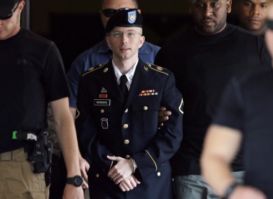 Army Pfc. Bradley Manning.
