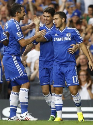 Chelsea's Eden Hazard.