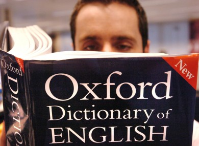 Reading the dictionary