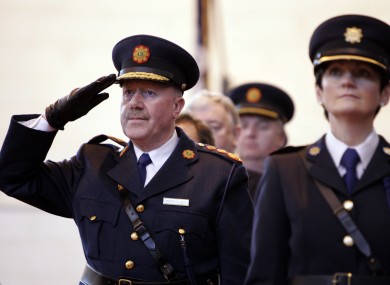 Commissioner Martin Callinan at a graduation ceremony in Templemore this year