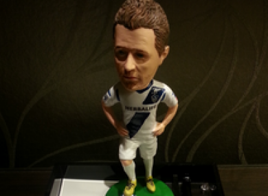 We know that Robbie has made it in the US now that they've created a bobblehead version of the Irish striker.