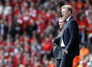 David Moyes will go head-to-head with Brendan Rodgers for the first time as Manchester United manager this weekend.