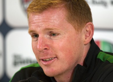 Neil Lennon bullish despite first-leg defeat.