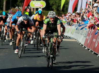 Bennett leads the field home in Wales.
