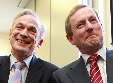 Good news for Fine Gael's Richard Bruton and Enda Kenny this morning