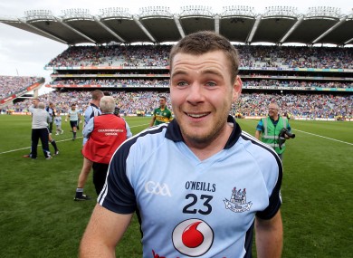 Kevin McManamon after his crucial goal against Kerry.