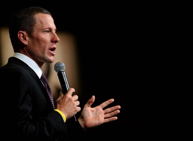 Lance Armstrong: returned medal to US officials.