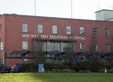University Hospital Limerick, formerly known as the Mid-West Regional Hospital.
