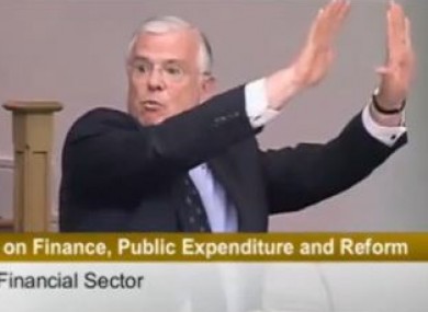 Peter Mathews in full flight