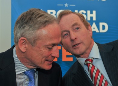A busy day for Richard and Enda...